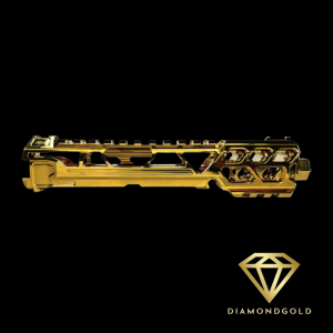 AAP-01/C FUKU-2 CNC UPPER SET V2 - Diamond Gold Short CUTOUT Version